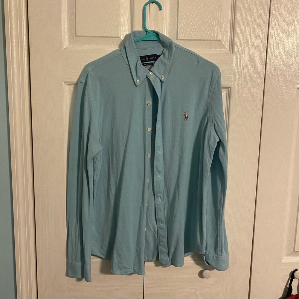 ralph lauren button up